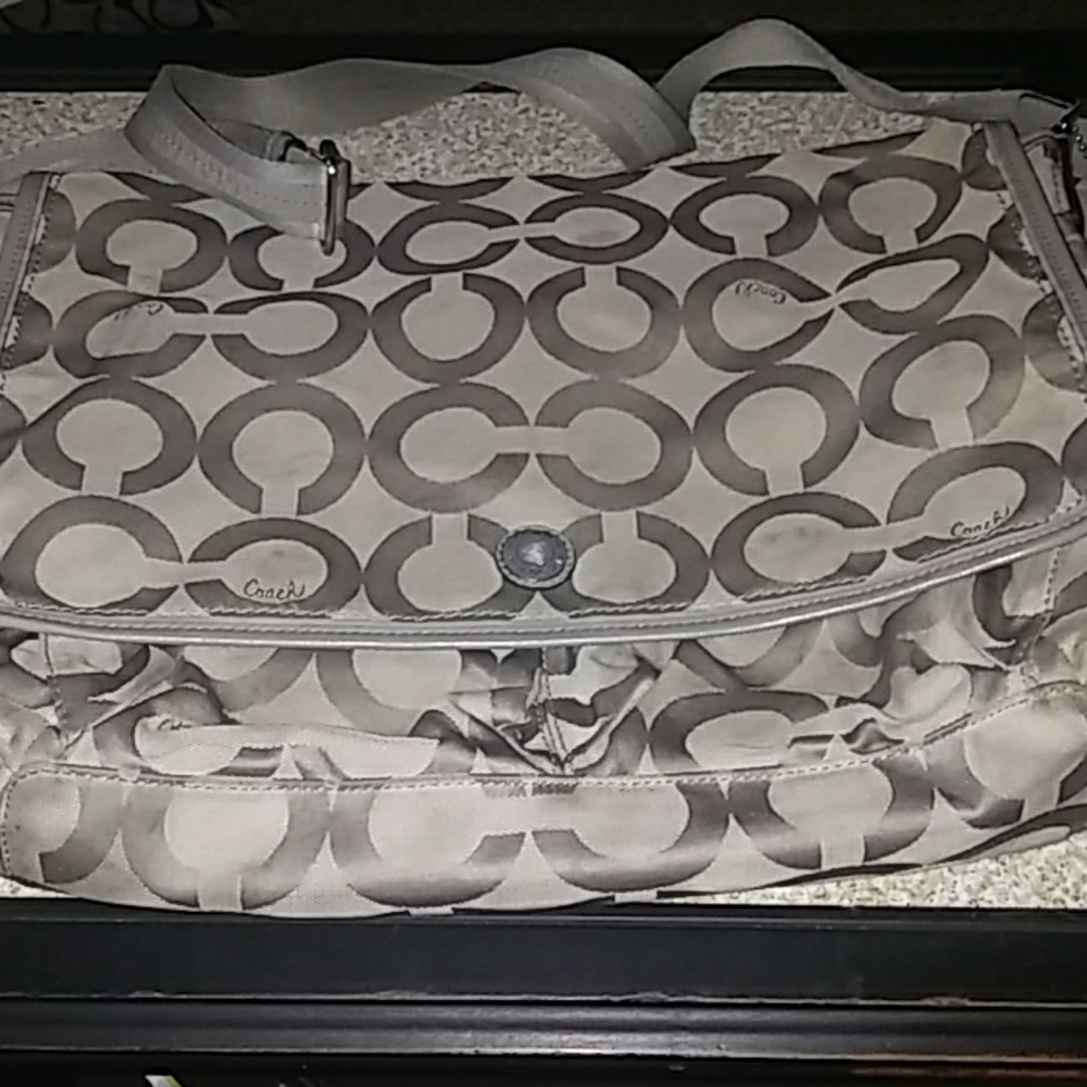 Coach diaper bag